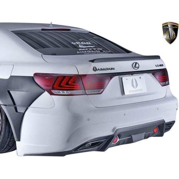レクサス UVF46 LS600hl 中期 純正 リアバンパー(色214) レクサス UVF46 LS600hl 中期 純正 リアバンパー(色214)