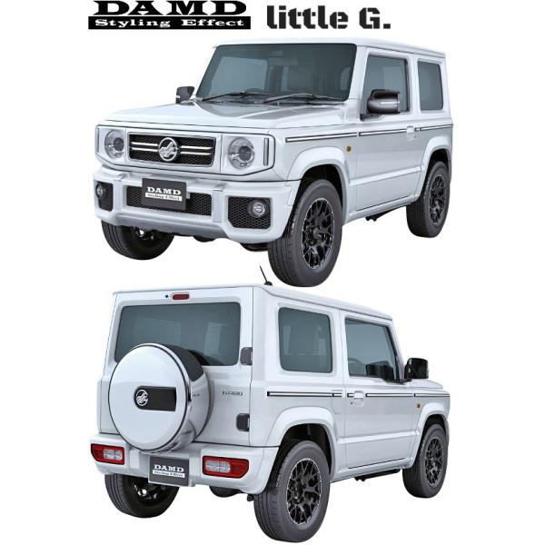 yM'szXYL Wj[ JB64 (2018.7-) DAMD little G.STANDARD tGA 6_Lbg ABS h tF_[plL _h gG SUZUKI JIMNY