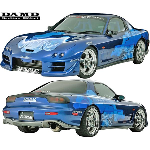 yM'sz}c_ RX-7 FD3S (1991y-2002y) DAMD GALbg 3_ (F+S+R)^^FRP _h MAZDA RX7 GA tGA tLbg GAZbg