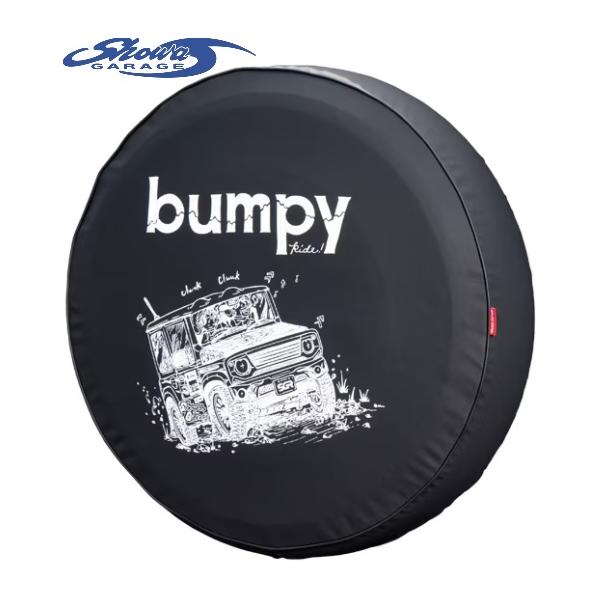 【M's】 ジムニーシエラ JB74 JB43 JB32 JB31 Showa GARAGE bumpy スペアタイヤカバー (CAMPSコラボモデル) パーツ 部品 ショウワガレージ 74ジムニー E01051