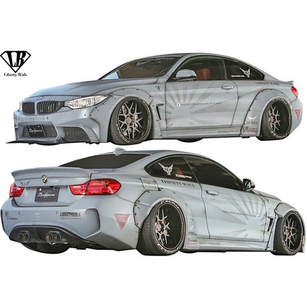 yM'sz F32 F33 BMW 4V[Y (2013y-) Liberty Walk LB-WORKS Rv[g Ch{fBLbg 4_ ^ FRP +CFRP oeB[EH[N