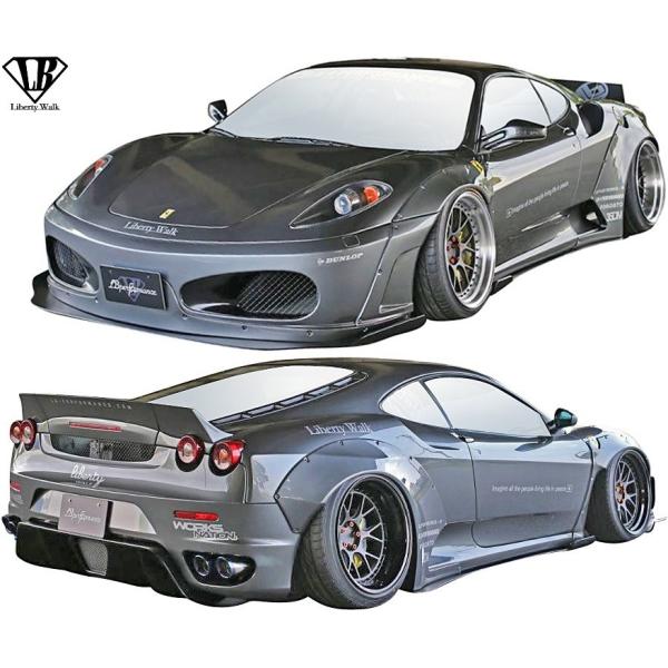 yM'sztF[ F430 (2004y-2009y) LB-WORKS Ver.2 Rv[g{fBLbg 5_ ^^FRP Liberty Walk oeB[EH[N GA tGA