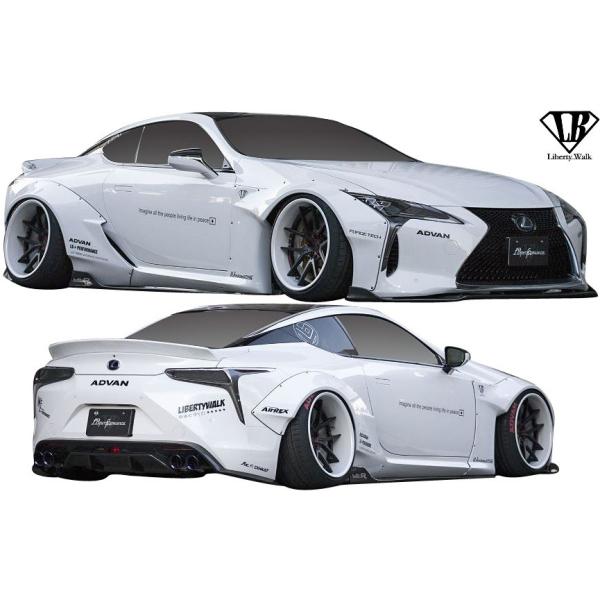 yM'szNTX LC500 (2017.3-) LB-WORKS x ARTISAN SPIRITS Rv[g{fBLbg Type2 (5_)^^FRP Liberty Walk oeB[EH[N