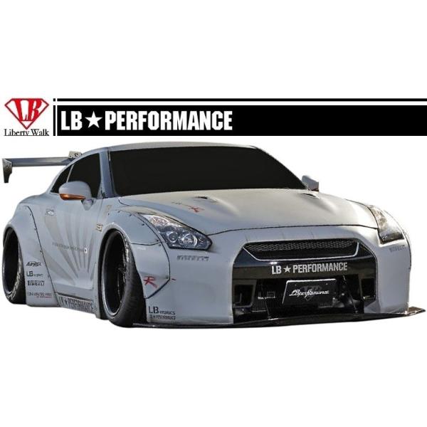 �yM's�z ���Y R35 GT-R LB��WORKS Ver.1 �t���G�A�� 4�_ ���C�h�{�f�B�L�b�g �^�^LB-PERFORMANCE Complete Body kit ���o�e�B�E�H�[�N NISSAN