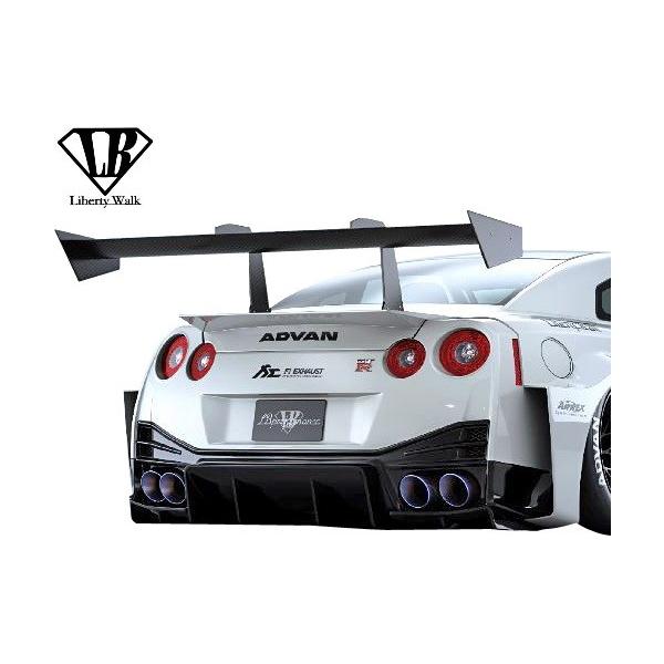 yM'szY R35 GT-R (2007y-) LB-Silhouette WORKS GT 35GT-RR VGbg AECO ver.1^^CFRP J[{ Liberty Walk oeB[EH[N