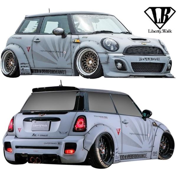 yM'sz R56 R57 R58 R59 BMW ~j (2006y-2013y) lbnation Rv[g{fBLbg 5_ ^^ FRP MINI Liberty Walk oeB[EH[N GA