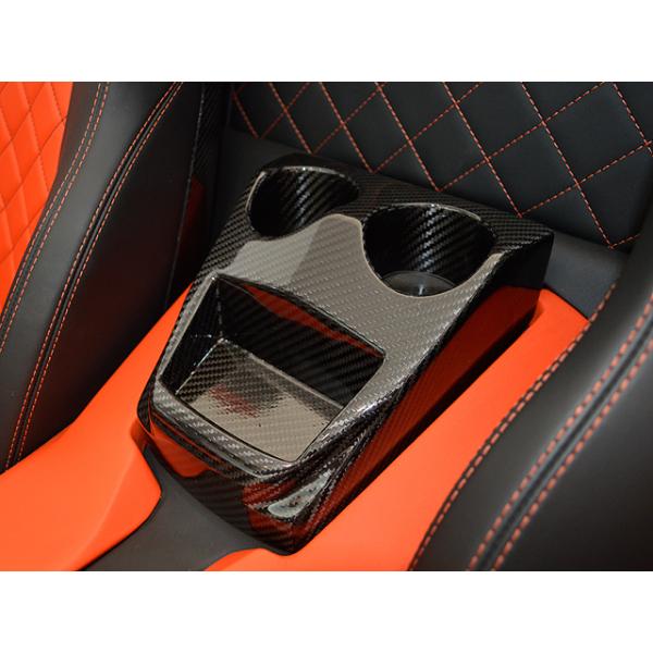 【M's】 ランボルギーニ アヴェンタドール LP700-4 / LP740-4 (2011y-) LEAP DESIGN カーボン ドリンクホルダー 