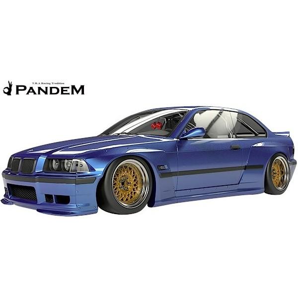 【M's】E36 BMW 3シリーズ クーペ (1990y-2000y) PANDEM フロントフェンダー(片側約50mmワイド)／／FRP製  TRA京都 パンデム エアロ