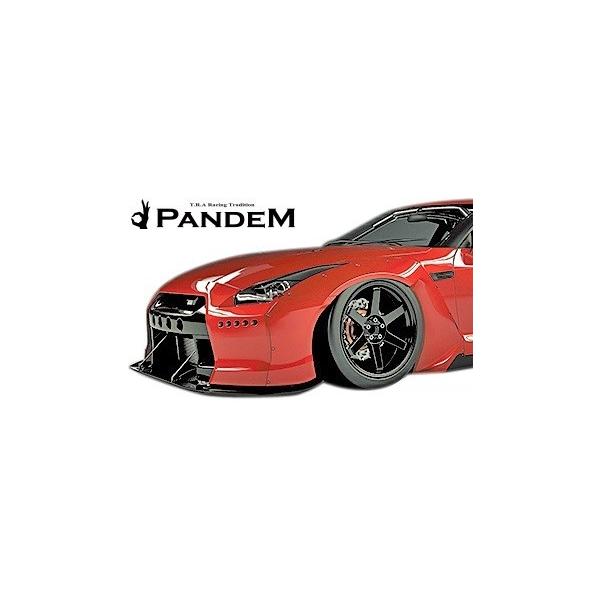 yM'szNISSAN R35 GT-R PANDEM tgtF_[ E FRP TRAs pf  GA ChtF_[ I[o[tF_[ jbT GTR