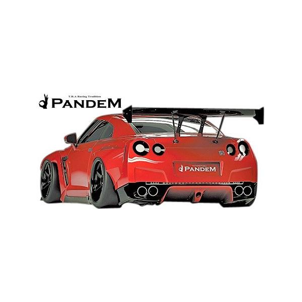 yM'szNISSAN R35 GT-R PANDEM AfBt[U[(Z^[) FRP TRAs pf  GA jbT GTR fBt[U[