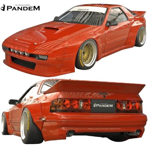 M's】マツダ RX-7 FC3S (後期) PANDEM ワイドボディキット 4点