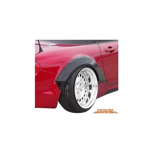 【M's】マツダ MX-5 NC ロードスター (2005.8-2015.5) RALLY BACKER リアオーバーフェンダー 左右 ラリーバッカー エアロ パーツ 部品 NCロードスター カスタム