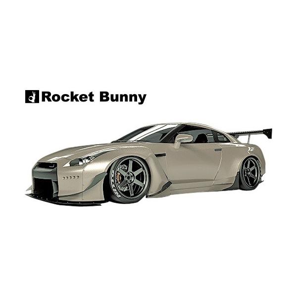 yM'szY R35 GT-R (2008y-) Rocket Bunny tgtF_[(Ch) E FRP Pbgoj[ ChtF_[ I[o[tF_[
