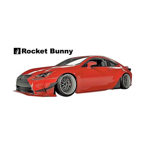 yM'szNTX RC250 RC350 RC-F SPORT (2014y-) Rocket Bunny tgtF_[ E (Ch) LEXUS RC FRP TRAs Pbgoj[ Poj