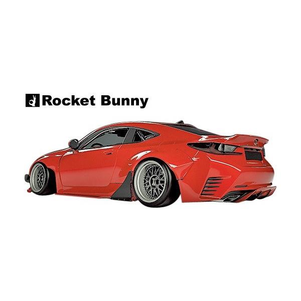 yM'szNTX RC250 RC350 RC-F SPORT (2014y-) Rocket Bunny AtF_[ E (Ch) LEXUS RC FRP TRAs Pbgoj[ Poj