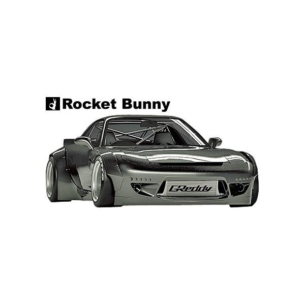 yM'sz}c_ RX-7 FD3S (1991y-2002y) Rocket Bunny tgop[{tgbv 2_ MAZDA RX7 FRP TRAs Pbgoj[ Poj GA