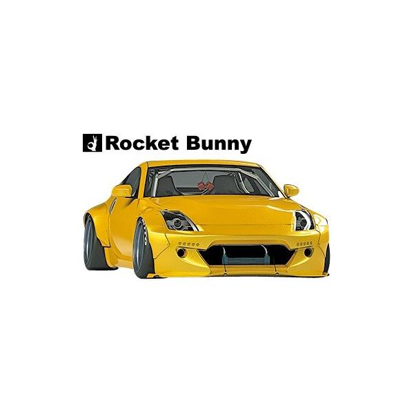 yM'szY Z33 tFAfBZ (2002y-2008y) Rocket Bunny tgop[+bv+FBlbg 3_SET FRP TRAs Pbgoj[ Poj GA