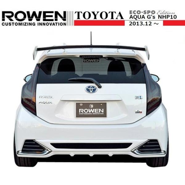 M S トヨタ アクア G S リア ウイング Rowen ロウェン エアロ ルーフ スポイラー Toyota Aqua Gs Nhp10 1t014r00 ジーズ ジーエス Buyee Buyee 日本の通販商品 オークションの代理入札 代理購入