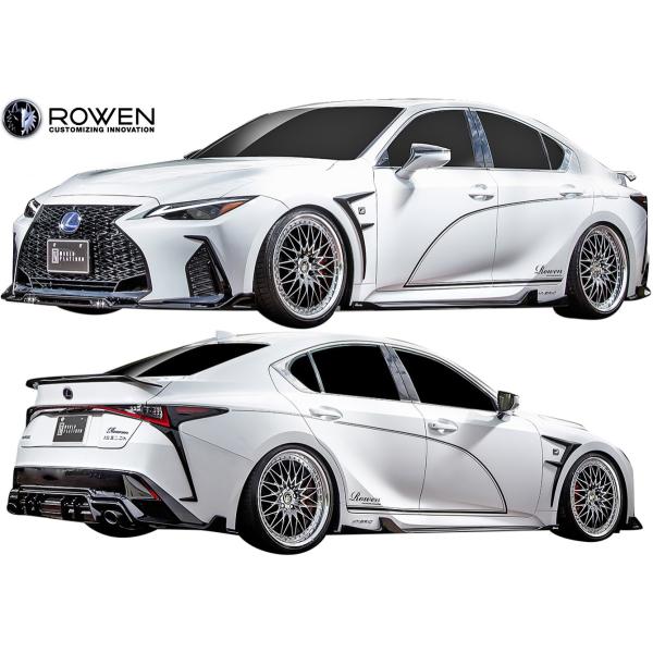yM'szNTX IS F-SPORT  (2020.10-) ROWEN tGA 3_ FRP h F EF LEXUS F SPORT FX|[c GA p[c Zbg JX^