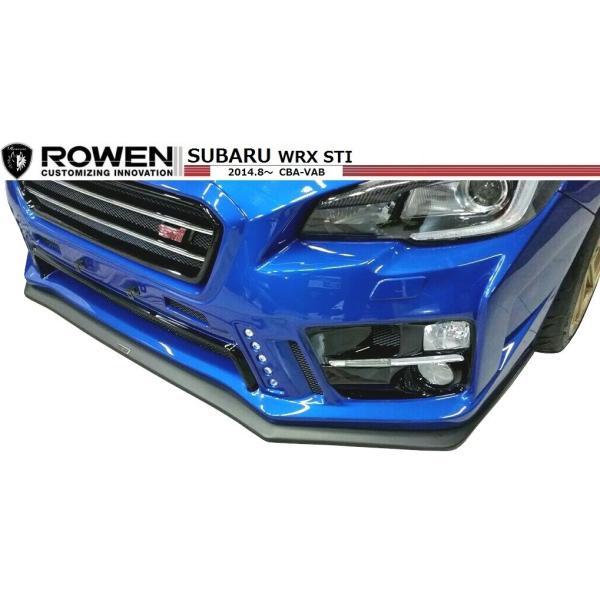 yM'szSUBARU WRX STI LED IvV Lbg ^ ROWEN^G GAp^^ PREMIUM Edition FRONT BUMPER ^ Xo CBA-VAB ^ 1T003A22