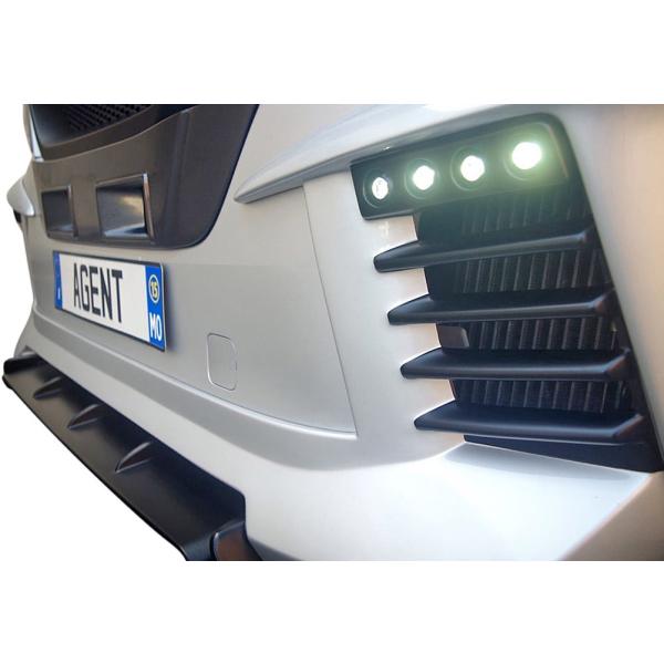 �yM's�z NISSAN NV350 �L�����o�� 2�^ �i���[ (�W���{�f�B�p) S.A.D CUSTOM JAPAN AGENT ��p 4�ALED �f�C���C�g �L�b�g �^ �G�[�W�F���g �G�A�� SAD