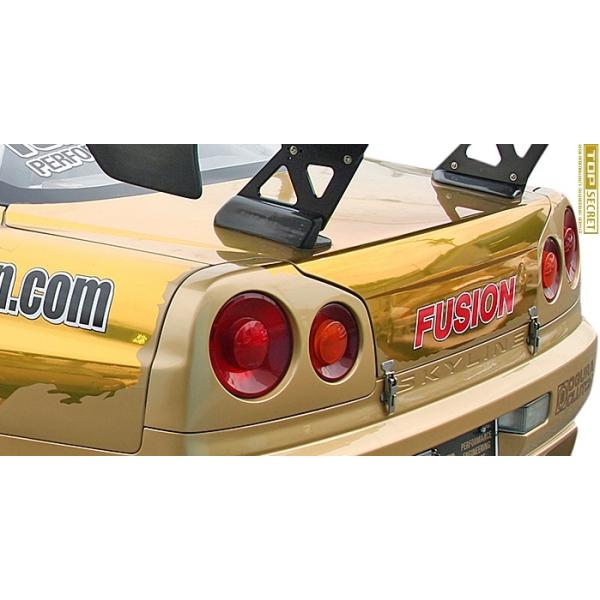 �yM's�z R34 �X�J�C���C�� GT-R BNR34 (1999.1-2002.12) TOP SECRET G-FORCE ���C�g�E�F�C�g �g�����N FRP ���h�� GTR �g�b�v�V�[�N���b�g �J�X�^��