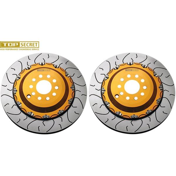 �yM's�z ���Y R35 GT-R (2007y-) TOP SECRET ���A �u���[�L���[�^�[�L�b�g 400�� �g�b�v�V�[�N���b�g �p�[�c ����� ���� �u���[�L �f�B�X�N ���[�^�[ GTR