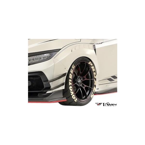 シビックタイプR　FK8用左リアフェンダー　チャンピオンシップホワイト シビックタイプR FK8用左リアフェンダー チャンピオンシップホワイト