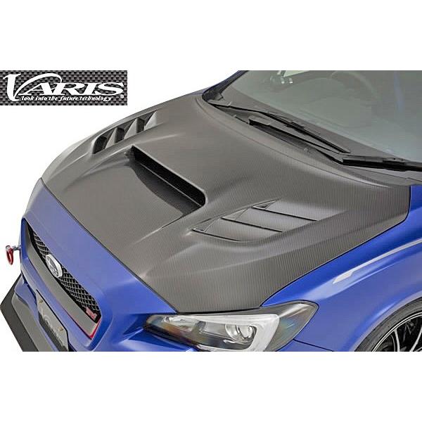 Varisカーボンファイバー ボンネット　スバル　WXR S-4 SUBARU 【M's】スバル WRX STI/S4 D型 (VAB/VAG) VARIS ARISING