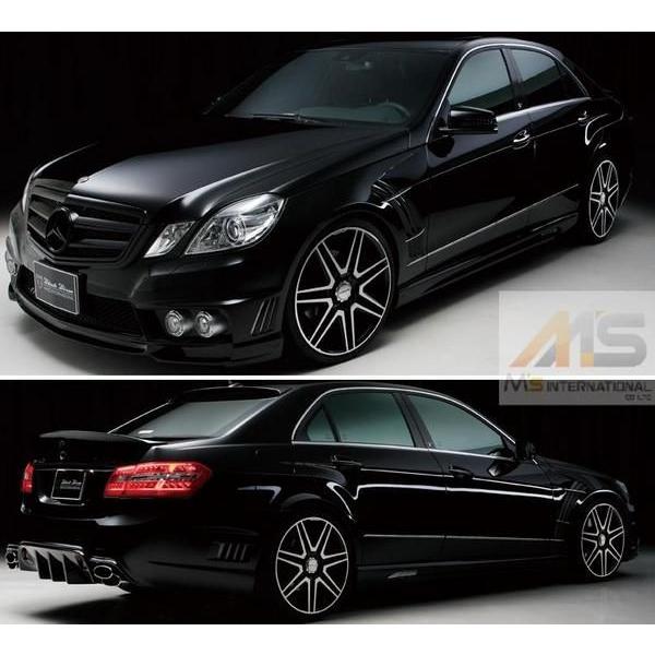 【M's】W212 ベンツ Eクラス(09y-)WALD エアロ3点set FOGver // BENZ ヴァルド フロント サイド リア リヤ 新品