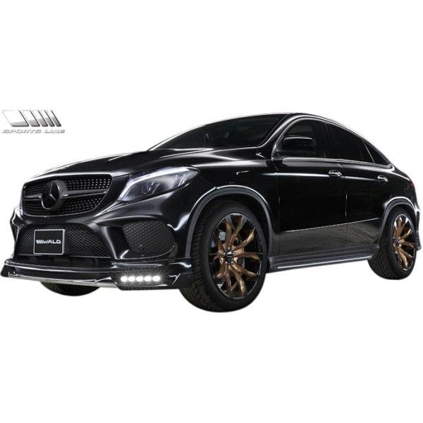 【M's】C292 ベンツ GLEクーペ スポーツ(2016y-)WALD Sports Line エアロ 2点セット//FRP 正規品 ヴァルド W292 GLEシリーズ 前後エアロ