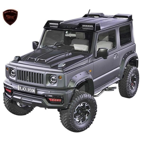 yM'szXYL Wj[/Wj[VG (H30.8-)WALD Black Bison GA 3_Lbg (F+R+JG)^^FRP @h oh SUZUKI JIMNY