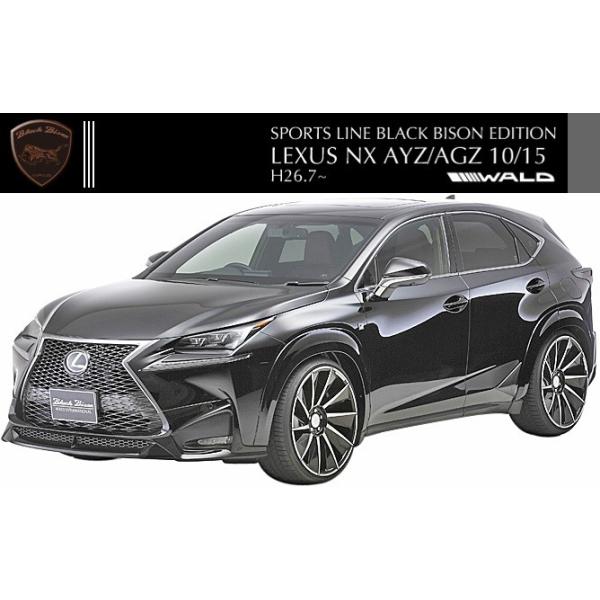 yM'szNTX NX AYZ/AGZ 10/15iH26.7-jWALD n[t^Cv GA 2_Lbg^^FRP @h SPORTS LINE BLACK BISON EDITION LEXUS