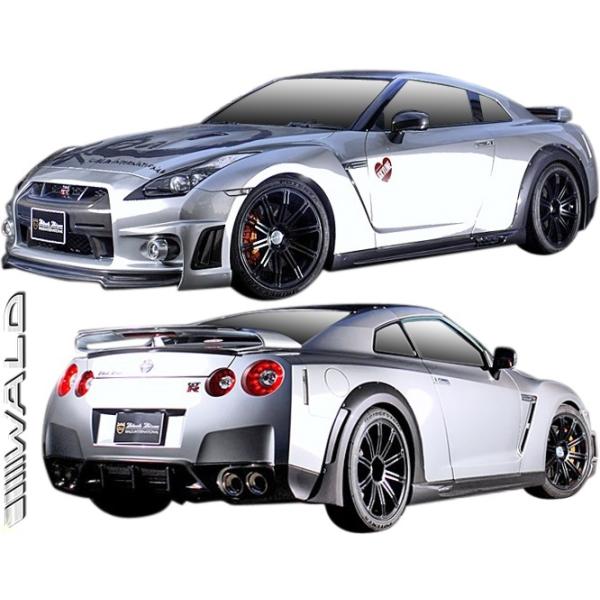 yM'sz Y R35 GT-R (H19.12-H22.10) WALD SPORTS LINE BLACK BISON EDITION tGA 5_ ^^ FRP h @h oh GA p[c Zbg
