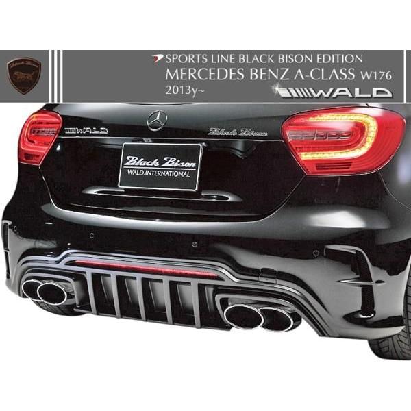 yM'szW176 xc ANX ('13y-)  A180 A250 WALD SPORTS LINE Black Bison Aop[ // BENZ @h X|[cC ubNoC\ FRP Vi