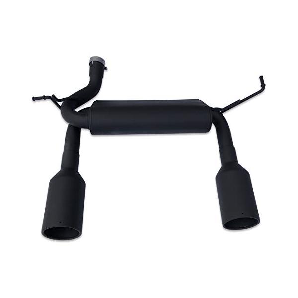 JEEP JK ラングラー H19.3～ 2ドア 4ドア ブラック 2本出し 1 | www