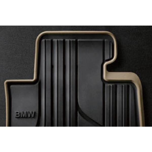 BMW ☆BMW純正☆オールウェザー・フロアマット ブラック/オイスター 