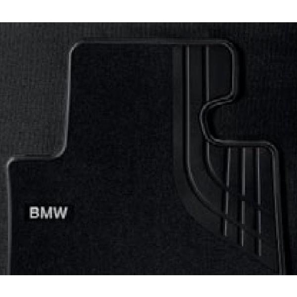 BMW ☆BMW純正☆フロアマットTextile ブラック(Standard) リヤ・セット