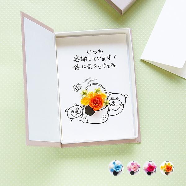 敬老の日 プレゼント ポスト投函 ギフト 花 メッセージカード