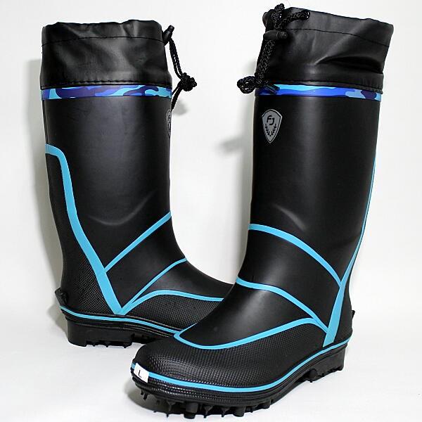 金属ピンスパイク底の長靴です。林業・土木作業・フィッシング・山菜採り等に最適。【サイズ別計測値】(表記サイズ)/高さ/重さ(片足)/中敷き長さ/中敷き幅/(S/24cm)/350mm/865g/250mm/85mm/(M/25cm)/360...