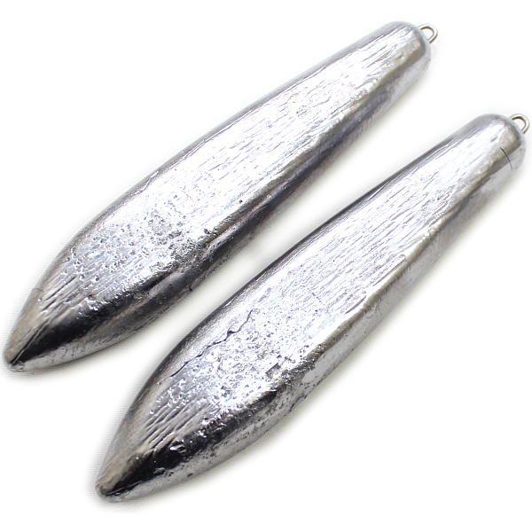 片カンオモリ 400号 x 2個セット 魚釣り用 おもり 錘 : エナドット
