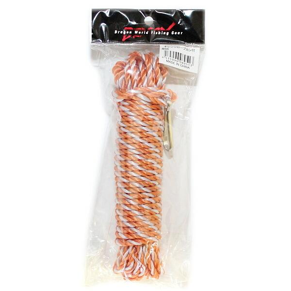 オレンジロープカン付きです。堤防などから水を汲む際あると便利です。