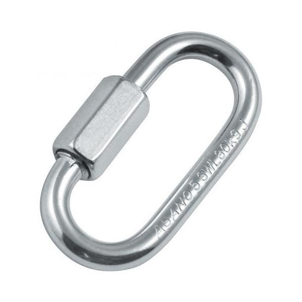 特殊ステンレス製のリングキャッチN型です。様々な用途に使用できます。メーカー:浅野金属工業品名:リングキャッチN型4mm※材質：SUS304d(mm):4L(mm):42L1(mm):34B(mm):10S(mm):5ねじ径(mm):M6六...