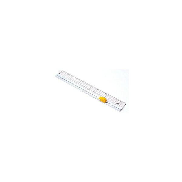 ドラパス ストレートカッター40 5mm方眼入 替刃5枚付 全長40cm  カッター