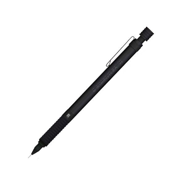 メール便送料無料 ステッドラー シャープペンシル 92535 シリーズ オールブラック STAEDTLER