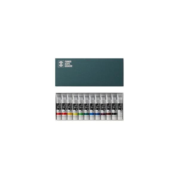 ターナー 12色 アクリルガッシュ アクリル絵具の人気商品・通販・価格 