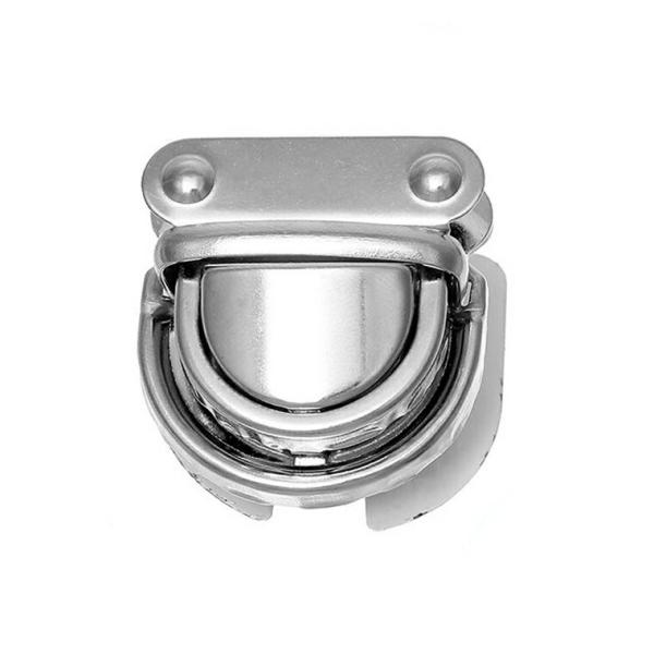差し込み錠 30mm×32mm シルバートーン 1セット入 【ゆうパケット対応】