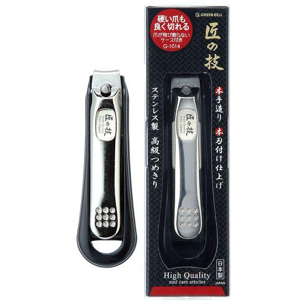 匠の技 キャッチャー付ステン高級爪切り 日本製 G 1014 切れ味バツグン 熟練 高評価 ゆうパケット対応 M便1 3 Greenbell3 アンシャンテマーケット 通販 Yahoo ショッピング