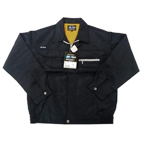 コーコス信岡 ポリ100%ブルゾン 6910 ネイビーLL : エンチョーホーム