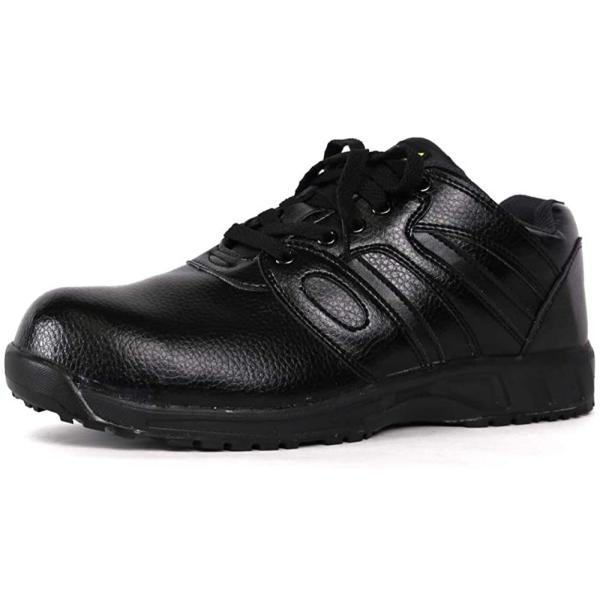 コーコス信岡 制電安全スニーカー HZ-362 ブラック25cm : エンチョー